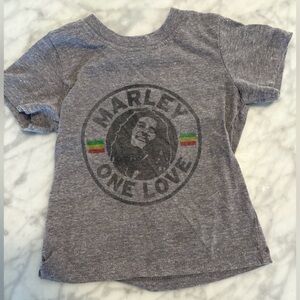 Bob Marley Gray T-Shirt